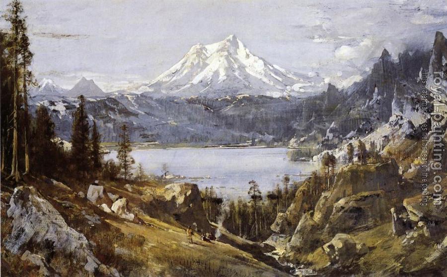Thomas Hill : Mount Shasta from Castle Lake
